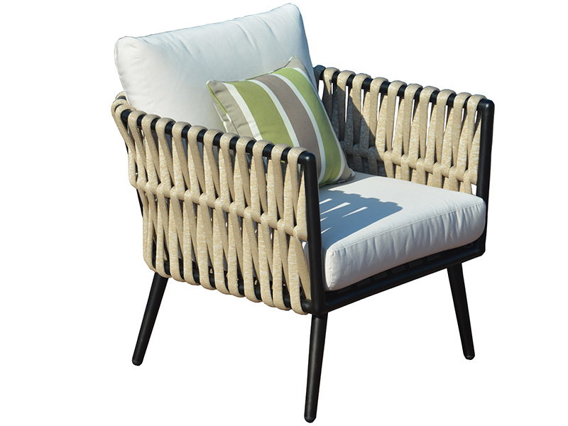 Rattan sofa chair set