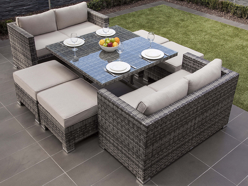 latest outdoor rattan dining sets